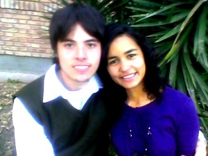 Luciano y Dana (su novia) creyentes unitarios, Mendoza Argentina